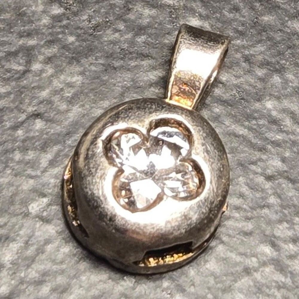 Sparkly Club Sterling Silver 925 Pendant